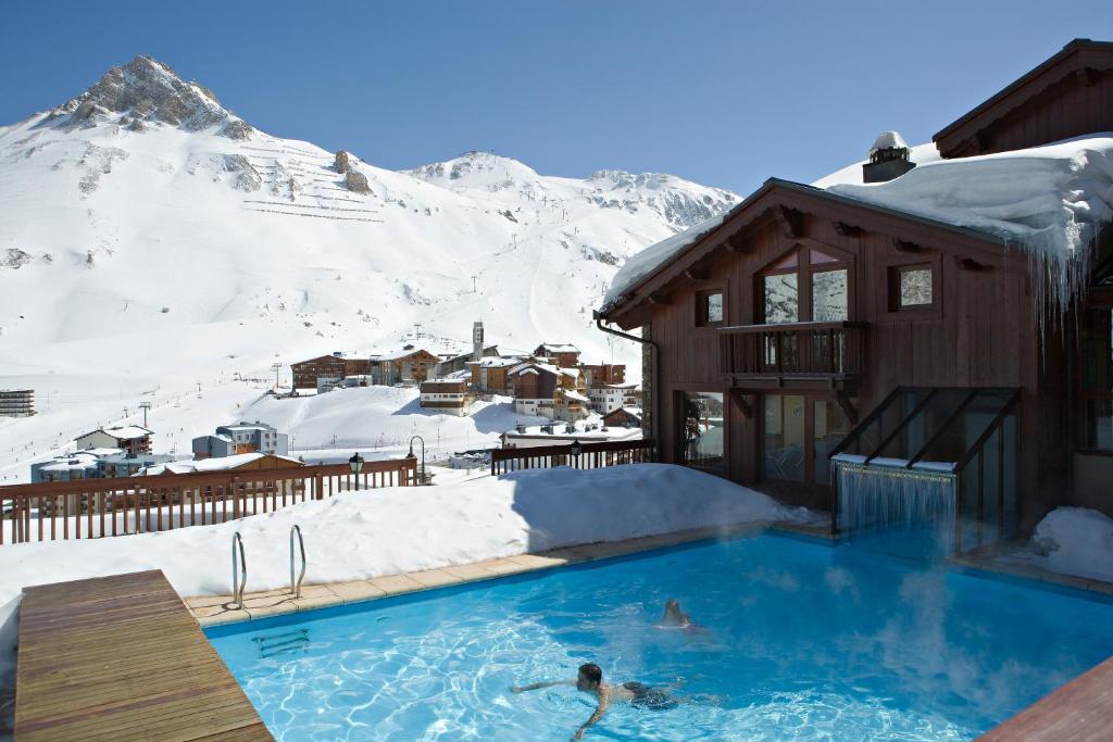 Chalets Montana Airelles Тинь Экстерьер фото