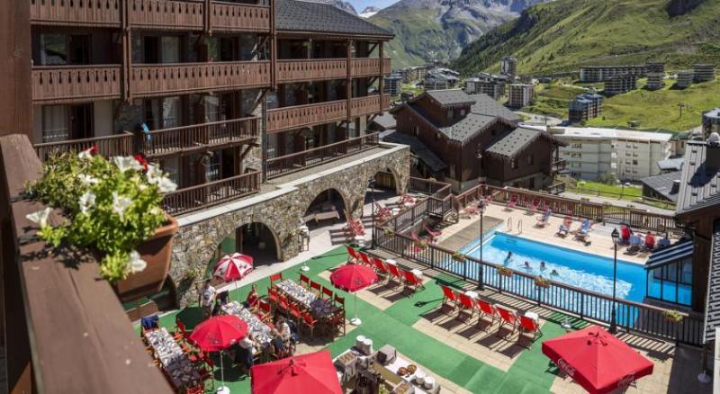 Chalets Montana Airelles Тинь Экстерьер фото