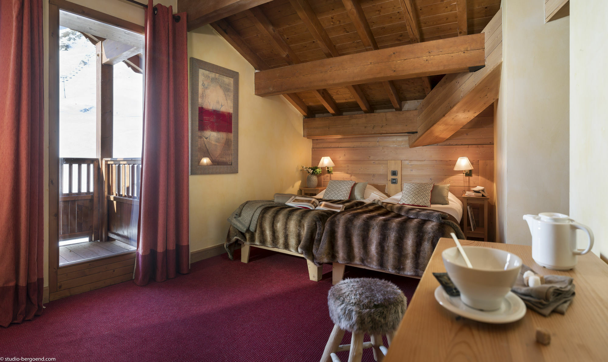 Chalets Montana Airelles Тинь Экстерьер фото