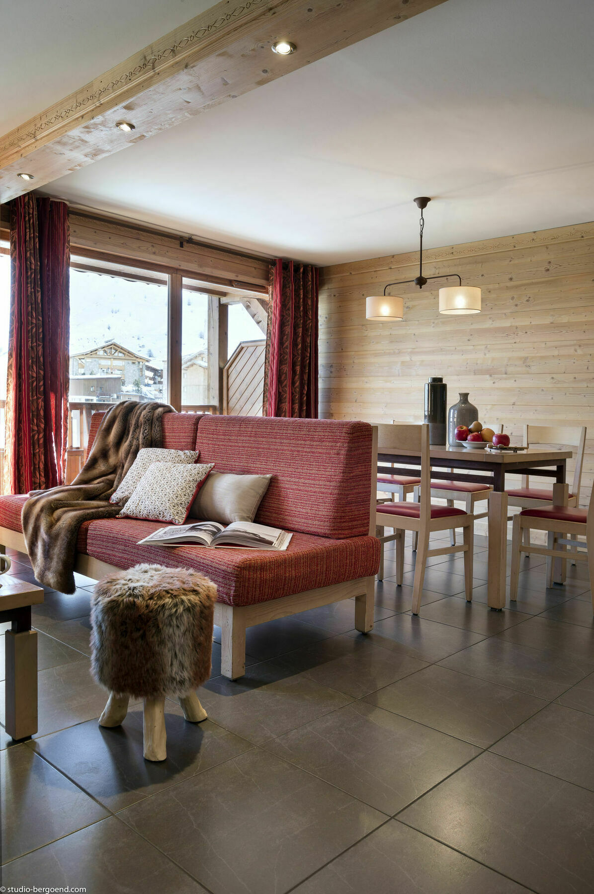 Chalets Montana Airelles Тинь Экстерьер фото